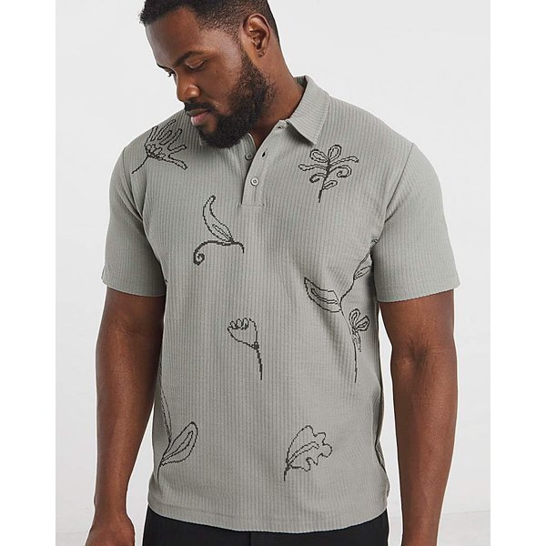 Jack & Jones Premium Leon Floral Polo