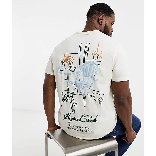 Jack& Jones Bedford Back Graphic T-Shirt