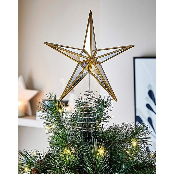 Gisela Graham Mirror Tree Topper