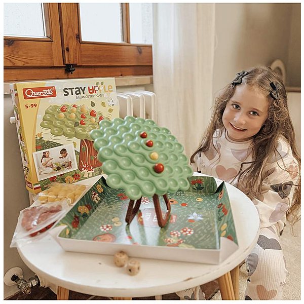 Quercetti Stay Apple Balance Game - Quercetti