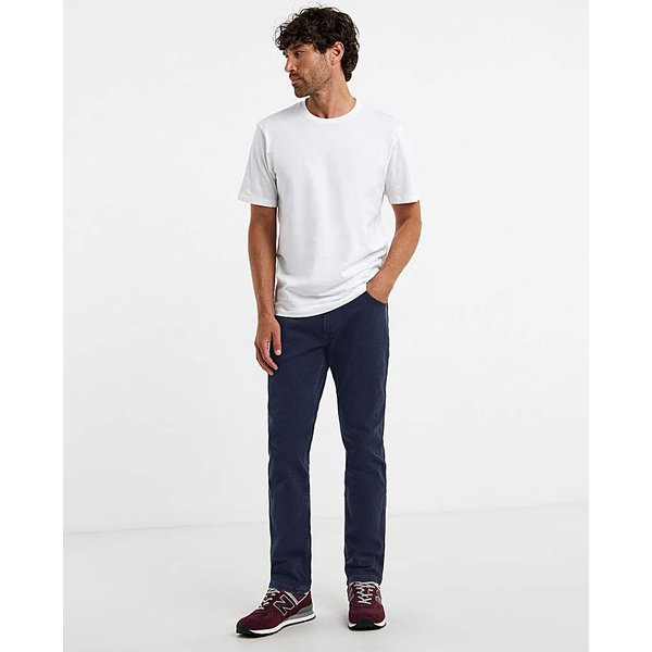 Wrangler Greensboro Straight Fit Jean Iron Blue - Wrangler - Size: 34L