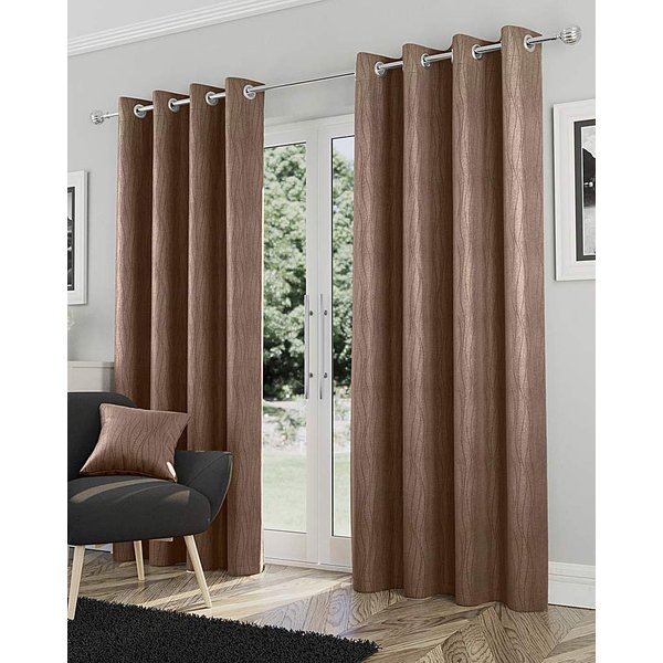 Goodwood Thermal Curtain Bronze - Enhanced Living - Size: 117 x 137cm