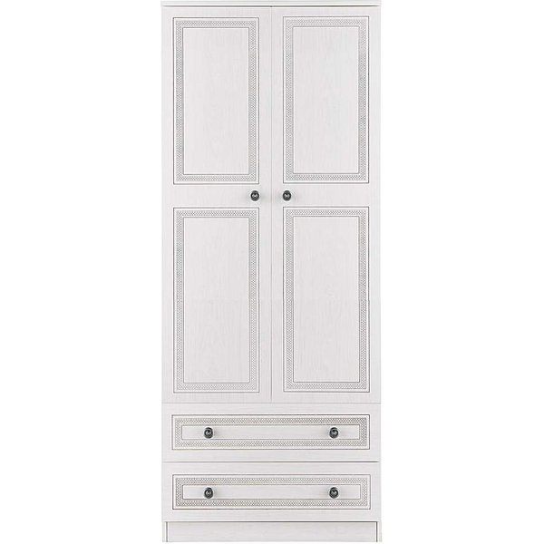 Richmond Assembled 2 Door Wardrobe White - Welcome