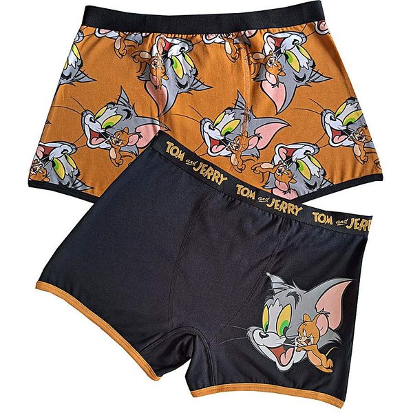 Mens 2pk Tom & Jerry Boxer Shorts