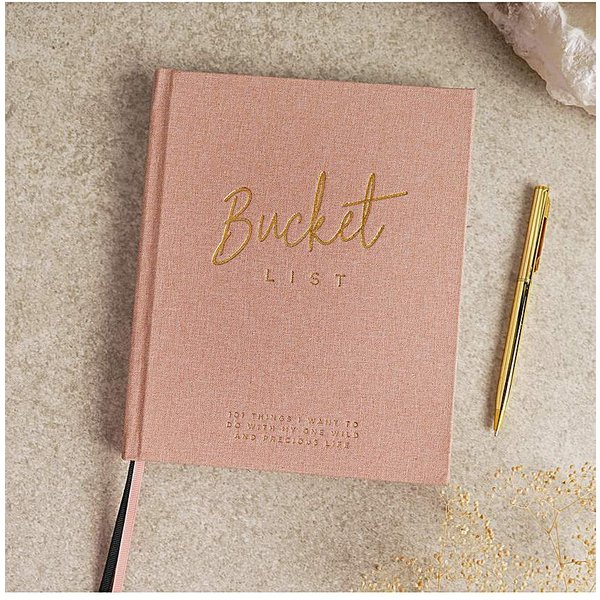 Serenity Bucket List Journal Pink - Serenity