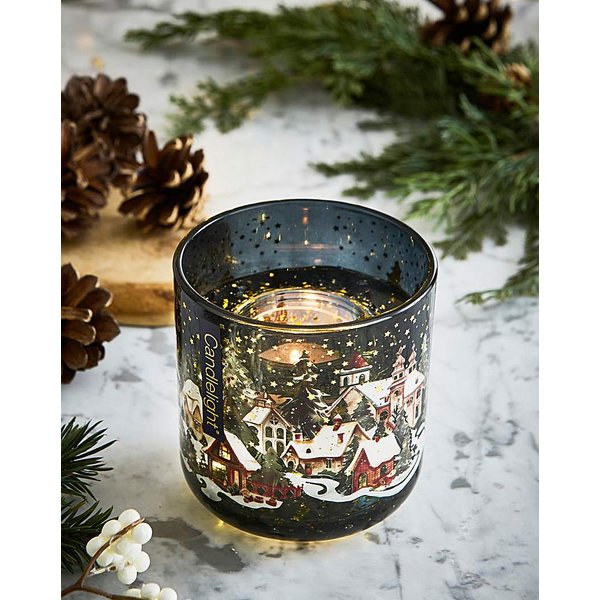 Candlelight Starlit Night Sky LED Candle