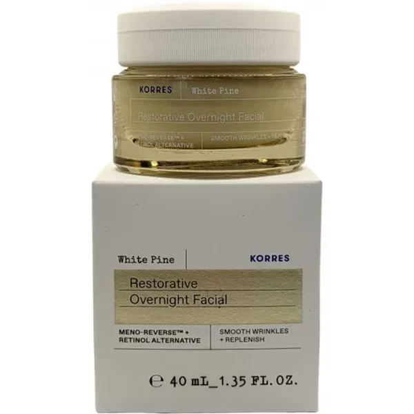 Korres White Pine Meno-Reverse Restorative Overnight Facial 40ml