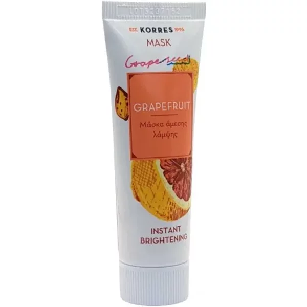 Korres Face Mask Instant Brightening Grapefruit