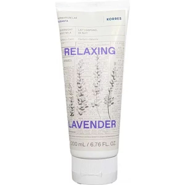 Korres Overnight Body Milk Relaxing Lavender 200ml