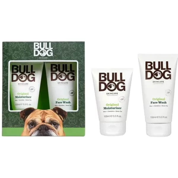 Bulldog Original Skin Care Duo Set: Moisturiser + Face Wash