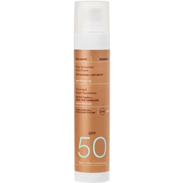 Korres Red Grape Face Sunscreen SPF 50 50ml