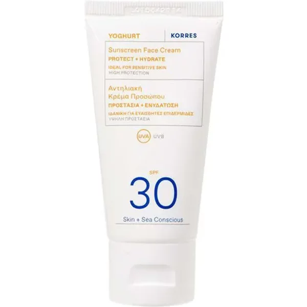 Korres Yoghurt Sunscreen Face Cream SPF 30 50ml