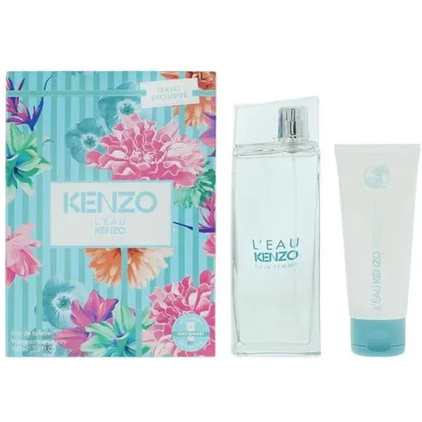 Kenzo L'Eau Par Kenzo Gift Set 100ml Eau De Toilette + 75ml Body Gel