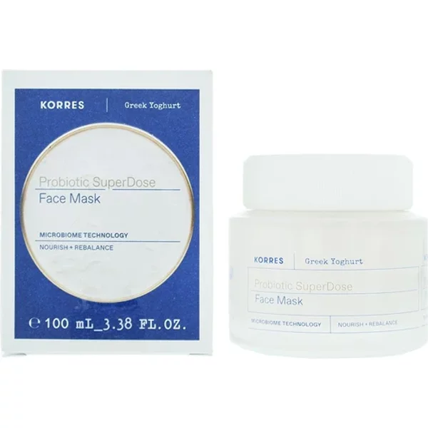 Korres Greek Yoghurt Probiotic SuperDose Face Mask 100ml