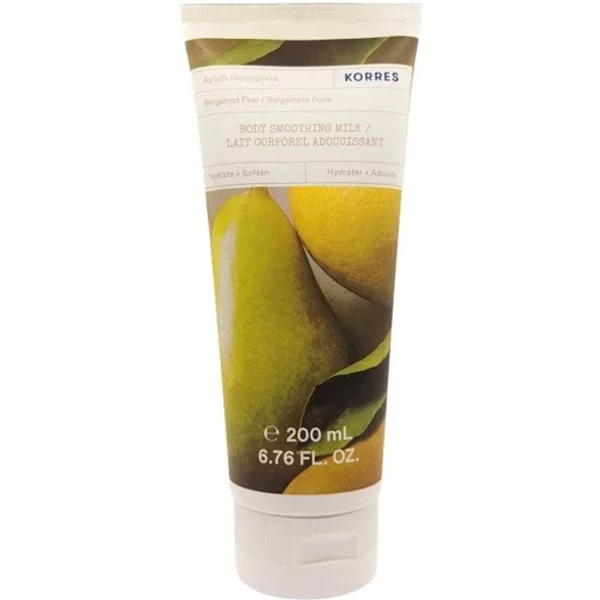 Korres Bergamot Pear Body Smoothing Milk 200ml