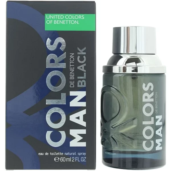 United Colors Of Benetton Colours Man Black Eau De Toilette 60ml