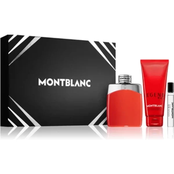 Montblanc Legend Red Eau De Parfum Gift Set 100ml Eau De Parfum Spray, 100ml Shower Gel, 7.5ml Eau De Parfum Spray