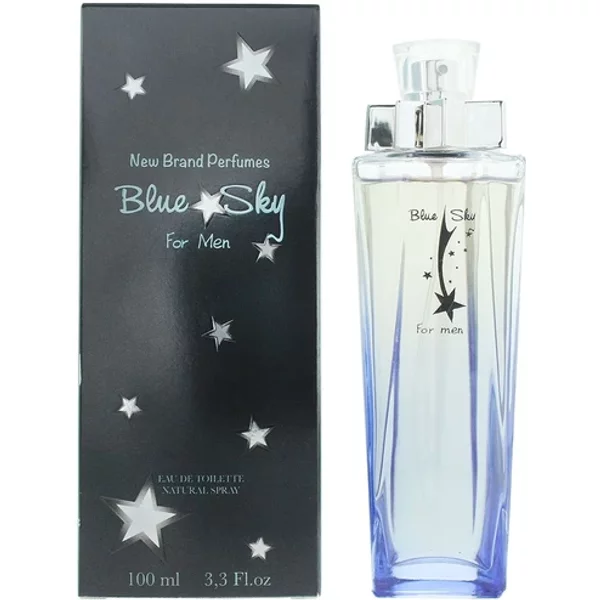 New Brand Blue Sky For Men Eau De Toilette 100ml