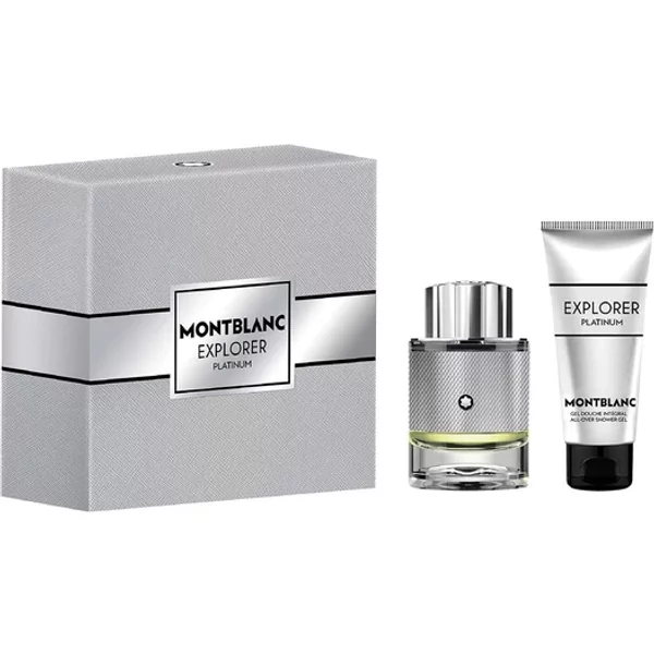 Montblanc Explorer Platinum Eau De Parfum + Shower Gel 60ml + 100ml