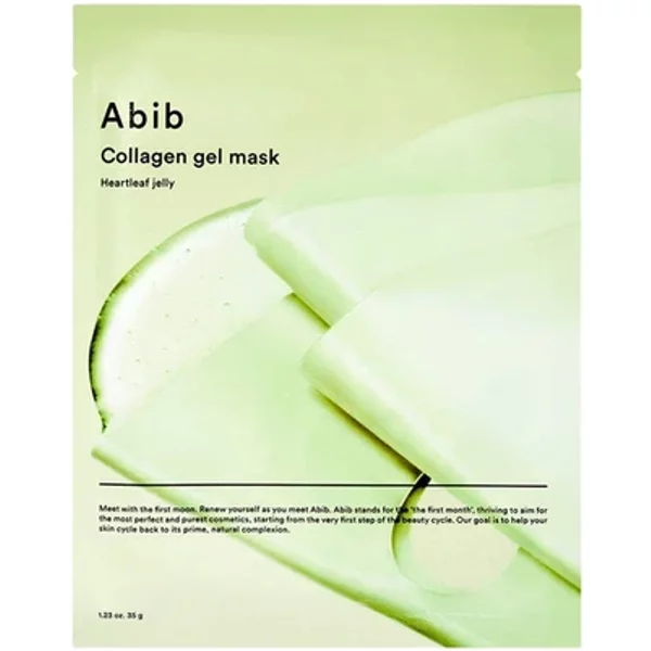 Abib Heartleaf Jelly Collagen Maschera Viso in Gel - 35 g