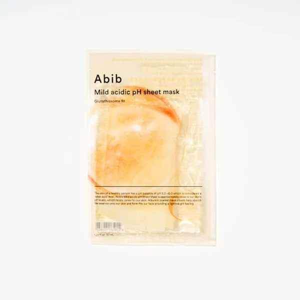 Abib Mild Acidic pH Sheet Mask Glutathiosome Fit 30ml