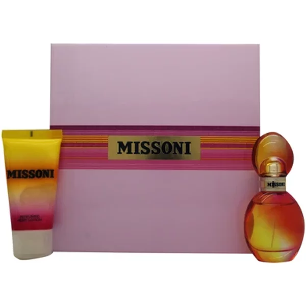 Missoni Gift Set Eau De Toilette + Body Lotion 30ml Eau De Toilette + 50ml Body Lotion