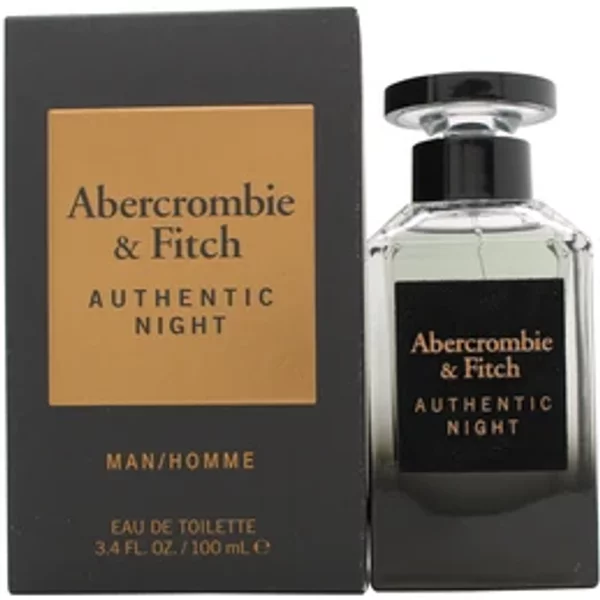 Abercrombie & Fitch Authentic Night Eau De Toilette 100ml