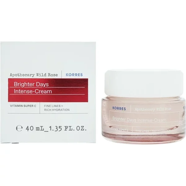 Korres by Korres Apothecary Wild Rose Day-Brightening Intense Cream Dry skin -40ml/1.3OZ for WOMEN