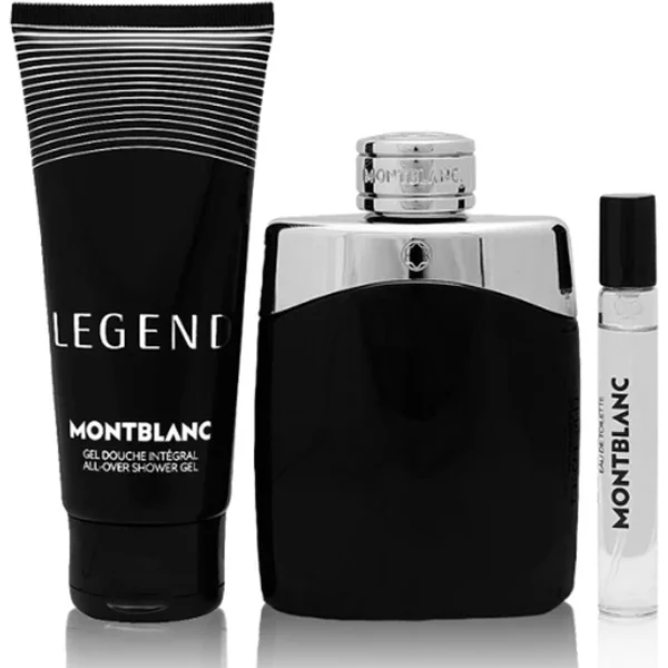 Montblanc Legend Gift Set 100ml EDT + 100ml Shower Gel + 7.5ml EDT