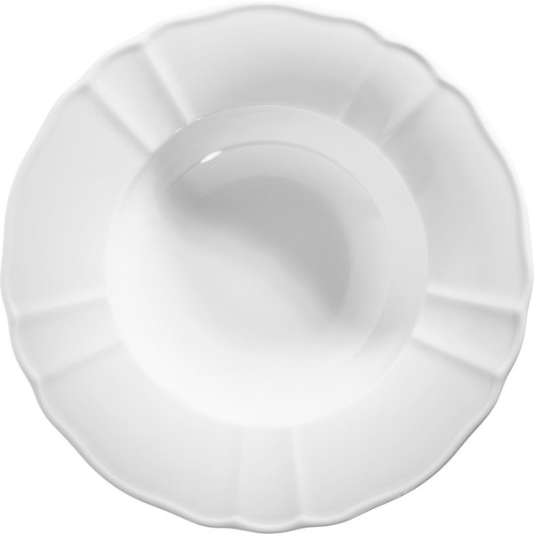 4x VEGA Assiette Amely creuse; 50 cl, 27x6.1 cm (ØxH); blanc; rond(e); 4 pièce(s) / Lot