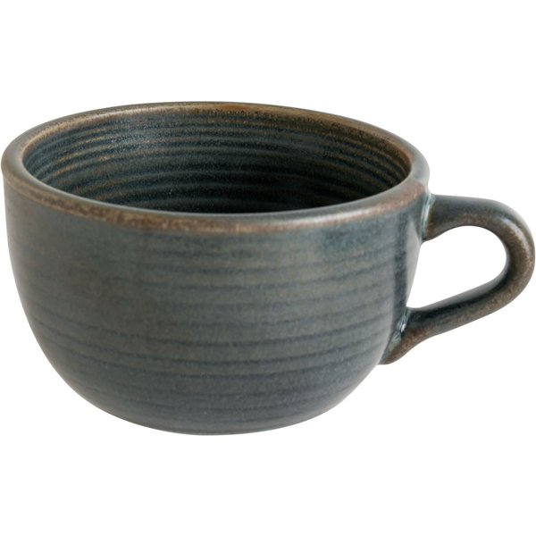 Tasse à café Hornfels Ripple Bonna; 20.5 cl, 9.9x5.5 cm (ØxH); gris; 6 pièce(s) / Lot