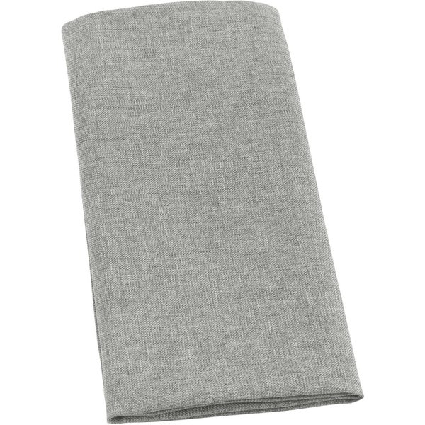 6x ERWIN M. Serviette de table Inova ; 50x50 cm (lxL); gris clair; 6 pièce(s) / Lot