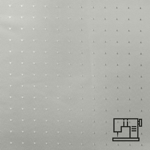ERWIN M. Tovaglia Nito quadrata/rettangolare; 100x100 cm (LxL); tortora; quadrata