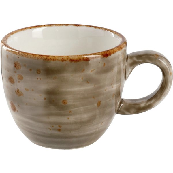 6x VEGA Tazzina caffè Nebro; 100 ml, 6.2x5.4 cm (ØxH); grigio; 6 pz. / Pacco