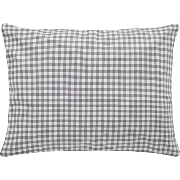 ERWIN M. Taie d'oreiller Tux fermeture à rabat, renforcé; 40x80 cm (Lxl); gris