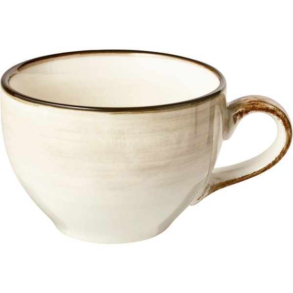 6x VEGA Tazza cappuccino Limaro; 200 ml, 8.5x6 cm (ØxH); marrone; rotonda; 6 pz. / Pacco