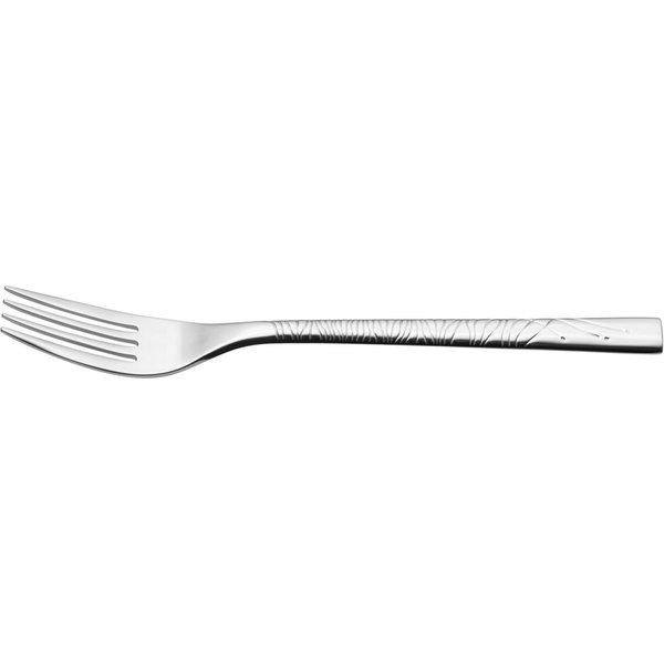 12x VEGA Fourchette de table Strato; 20.5 cm (L); argenté, Poignée argenté; 12 pièce(s) / Lot