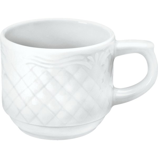 6x VEGA Tasse à café expresso Genève; 10 cl, 6x5.5 cm (ØxH); blanc; rond(e); 6 pièce(s) / Lot