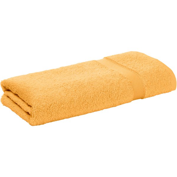 ERWIN M. Maxi drap de bain Valence uni; 100x150 cm (lxL); ambre