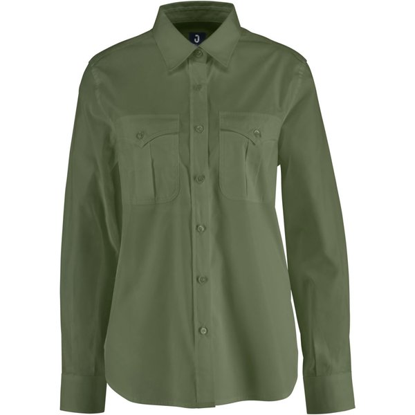 JOBELINE Camicetta Marlon Maniche lunghe; Taglia 40; verde oliva
