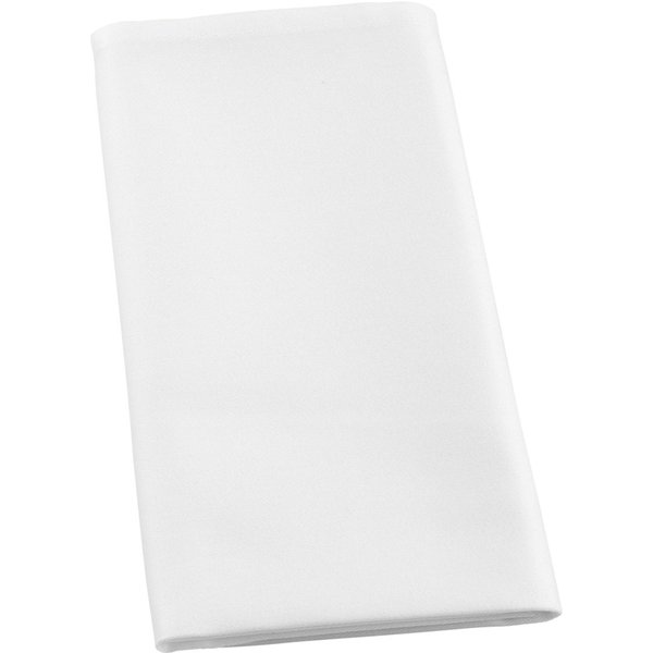 6x ERWIN M. Serviette de table Palerme ; 50x50 cm (lxL); blanc; 6 pièce(s) / Lot