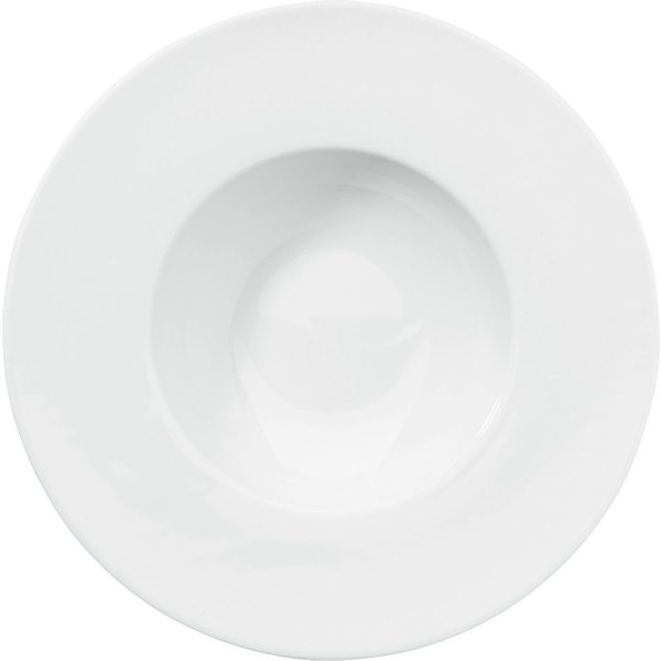 6x VEGA Piatto Noon fondo; 260 ml, 23x4.3 cm (ØxH); bianco; rotonda; 6 pz. / Pacco