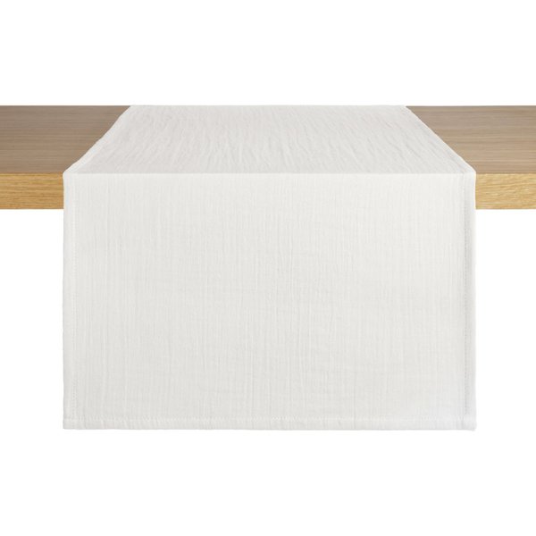 ERWIN M. Runner tavola Silena; 40x130 cm (LxL); bianco