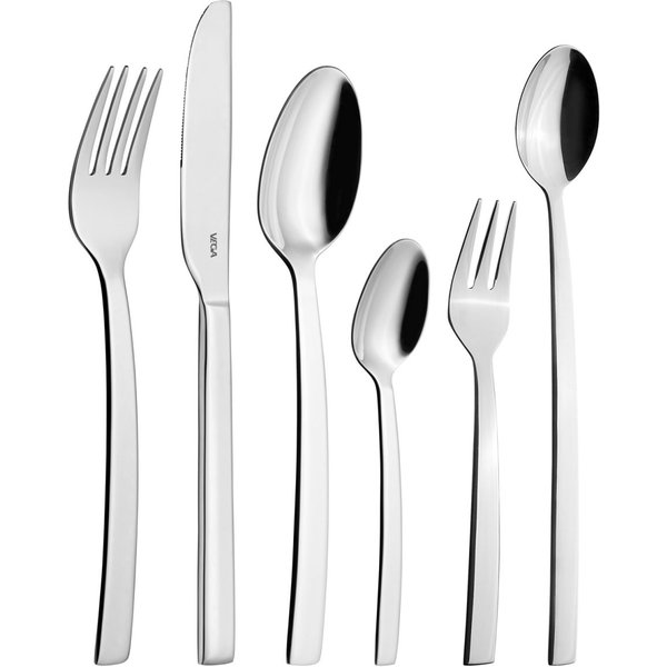 VEGA Set posate Decaso 72 pezzi; argento