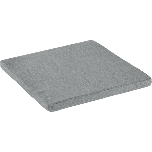 VEGA Coussin de chaise Vincent; 40x40x3 cm (lxLxH); anthracite chiné
