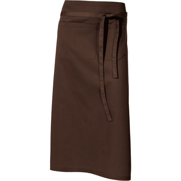 JOBELINE Grembiule da cameriere Nando 85x100 cm (LxL); 85x100 cm (LxL); marrone cacao