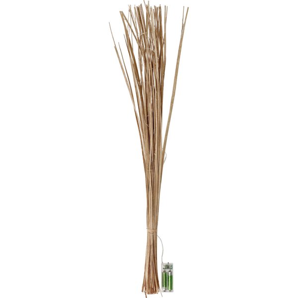 Palma finta illuninata Abeba con luci LED; 80 cm (L); oro