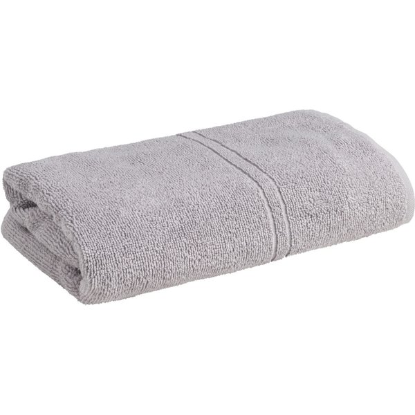 ERWIN M. Serviette de toilette Dina; 50x100 cm (lxL); gris clair