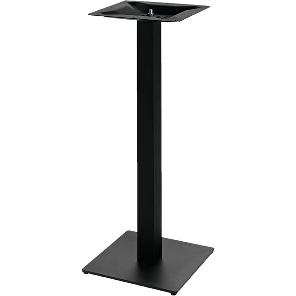 VEGA Pied de table haut d'intérieur Fino; 43x43x108 cm (lxLxH); noir; carré(e)