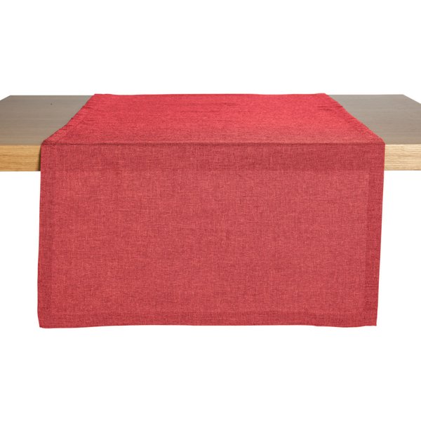 ERWIN M. Chemin de table Inova ; 40x130 cm (lxL); bourgogne; rectangulaire